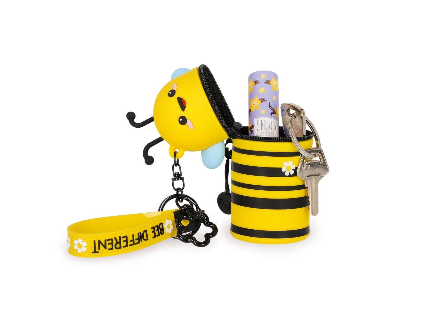 MONEDERO + LLAVERO ABEJA LEGAMI