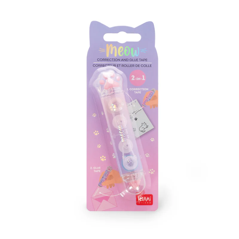 CORRECTOR Y PEGAMENTO MEOW-KITTY LEGAMI