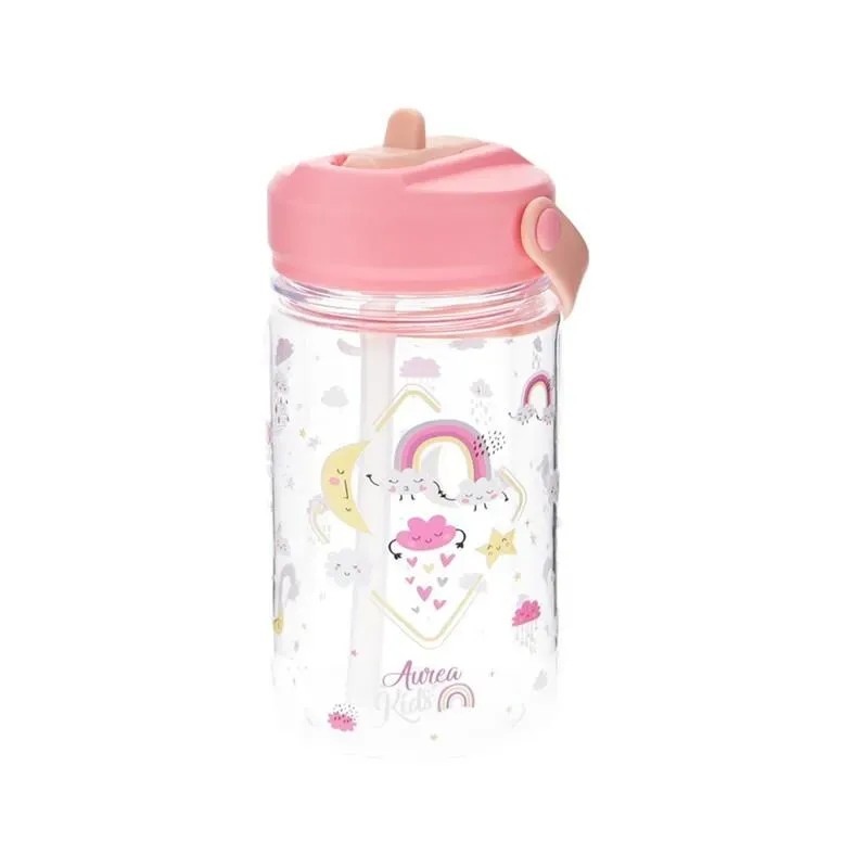 BOTELLA TRITAN 350 ML PINK HAPPY