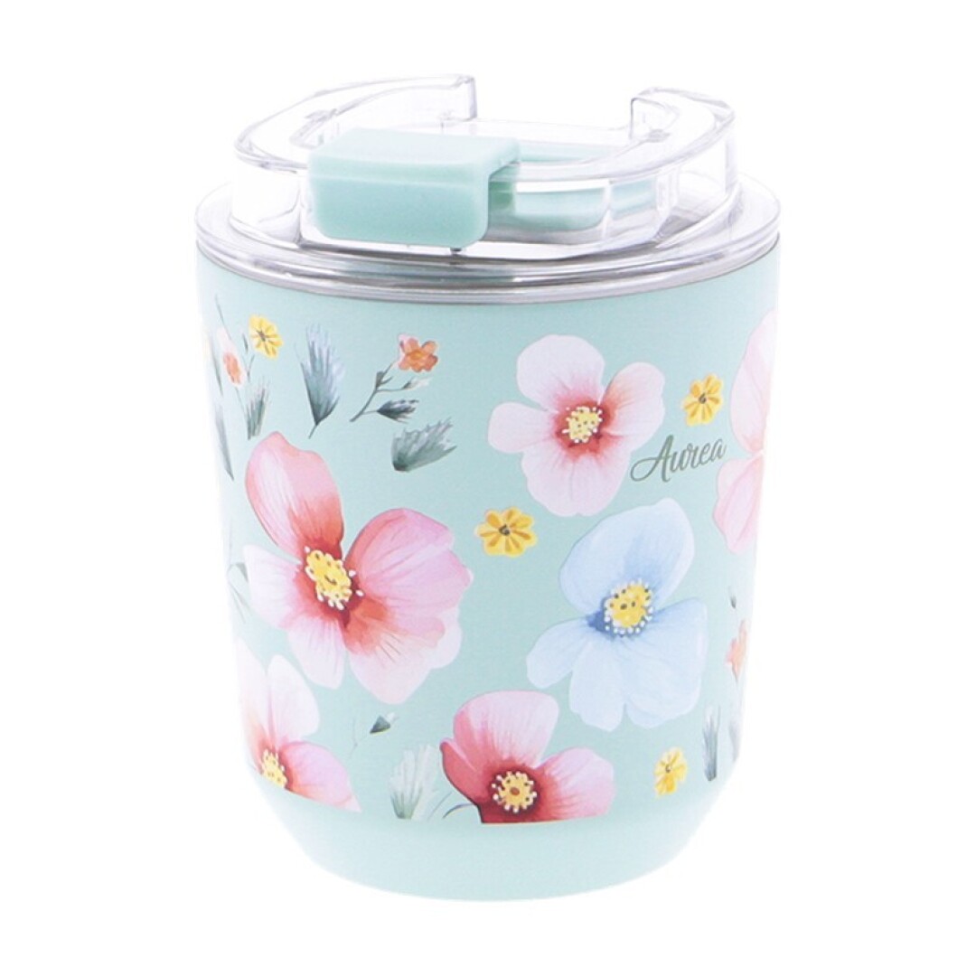 VASO TÉRMICO MINT BEGONIA FLOWER 280 ML