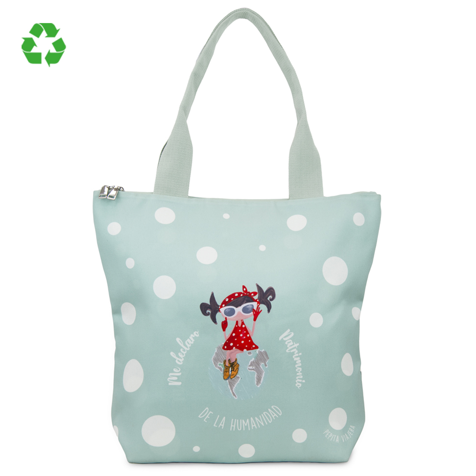 TOTEBAG PATRIMONIO VERDE PEPITA VIAJERA