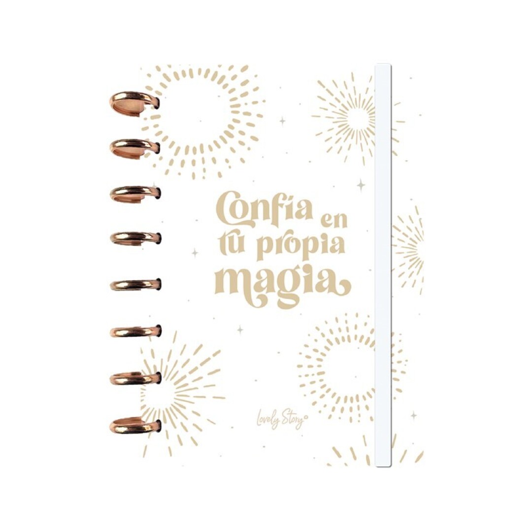 CUADERNO A5 CUADRICULA - ICE CONFÍA EN TU PROPIA MAGIA