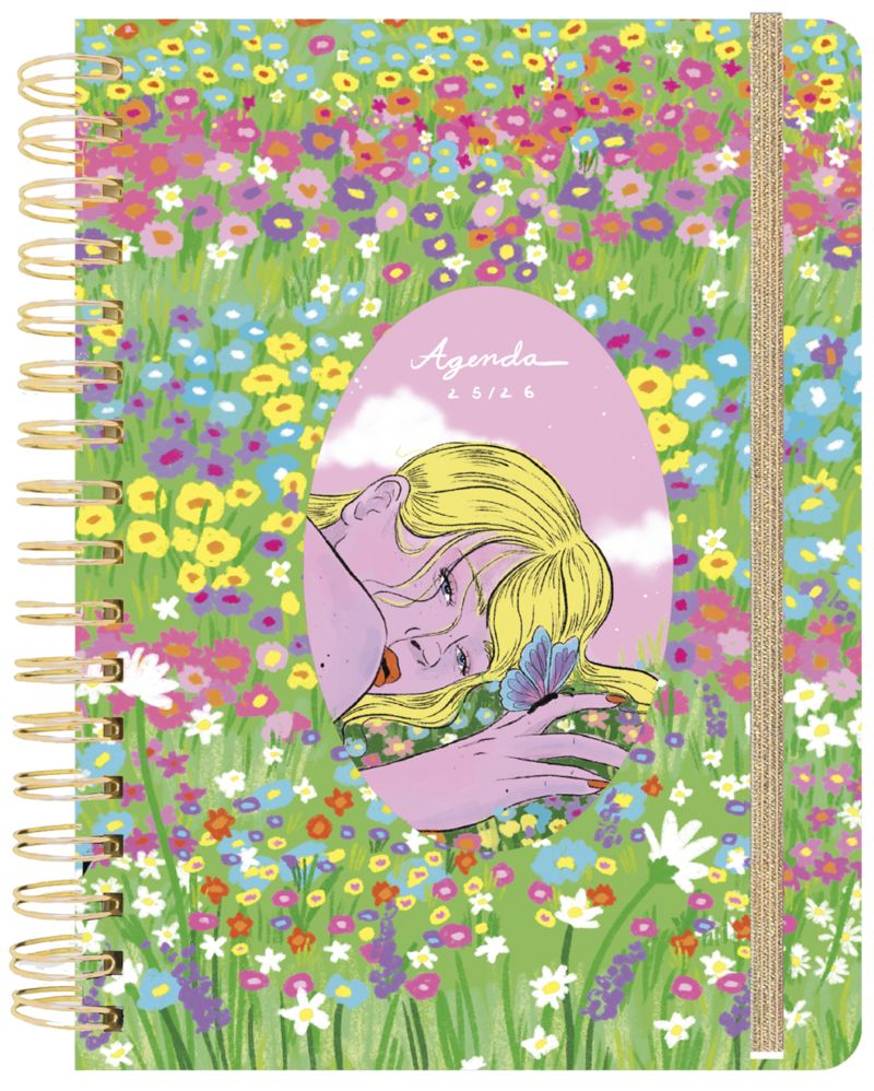  Agenda escolar semanal 2025-2026 Isa Muguruza 