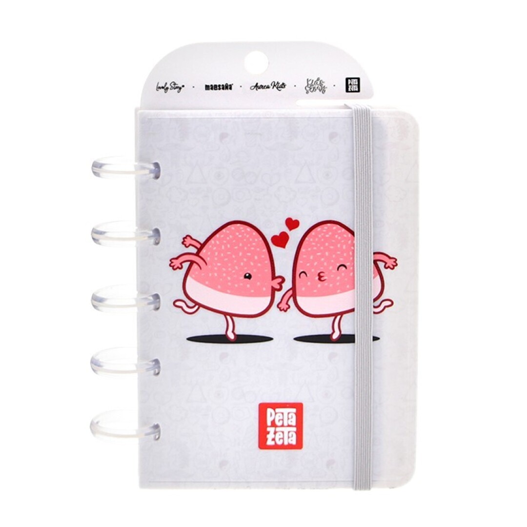 CUADERNO / NOTEBOOK A6 - MINT SWEET KISSES